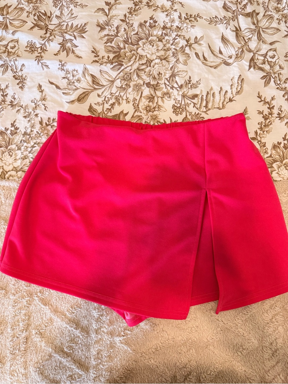 SHEIN Hot Pink Mini Skirt with Side Panel - Picture 4 of 7